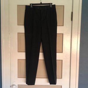 Men’s charcoal dress pants